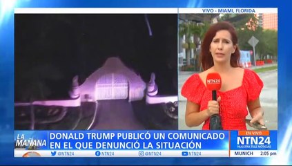 Casa de Trump fue allanada por el FBI