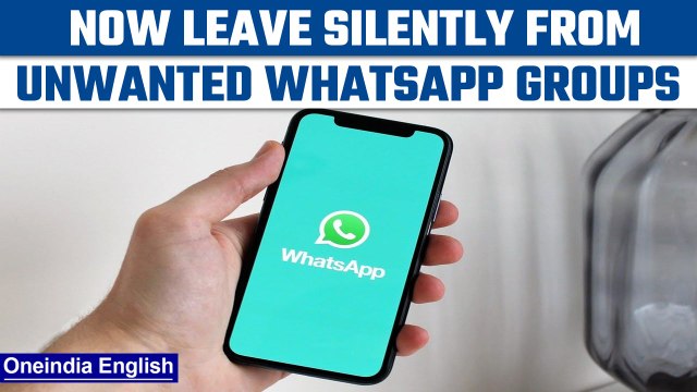 Whatsapp announces new features for users like ‘leave group silently’ | Oneindia News *News