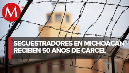 Sentencian a 50 años de prisión a 6 personas en Michoacán
