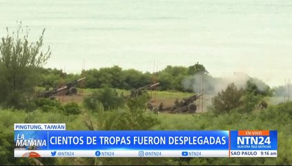 Taiwán inició ejercicios militares