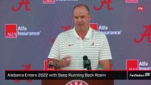 Bill O'Brien Discusses Depth at Running Back for Alabama Football