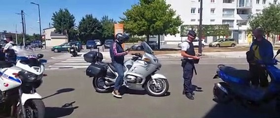 Dans l'Orne, la Police mène une opération de lutte contre les rodéos urbains