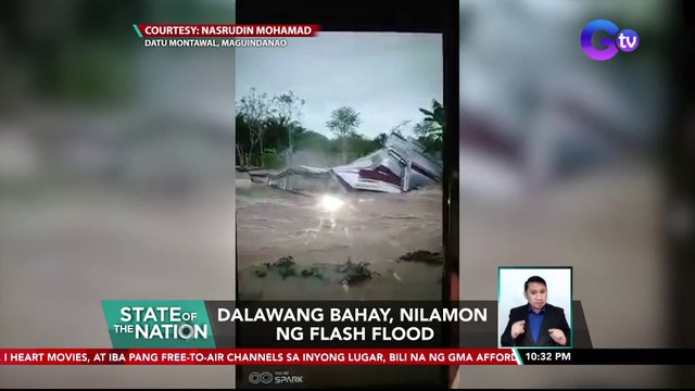 Dalawang bahay sa Maguindanao, nilamon ng flash flood | SONA