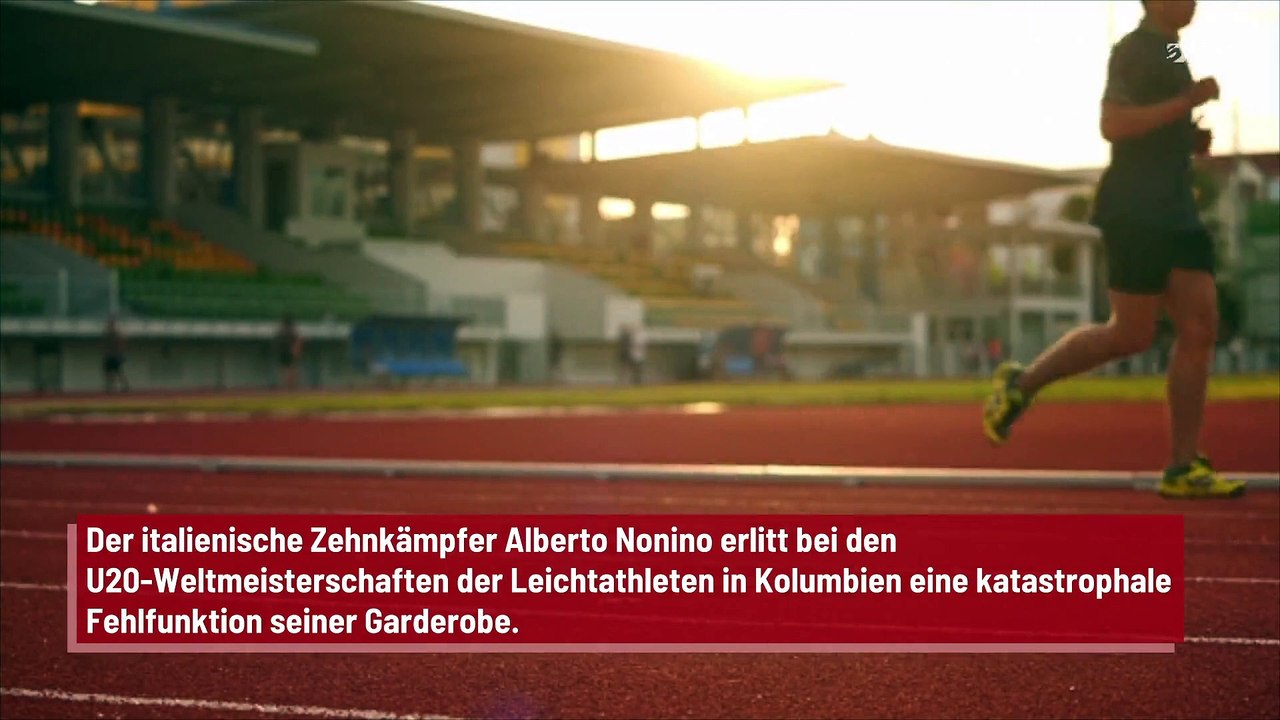 Sportler verliert Rennen, weil Penis aus Shorts fällt