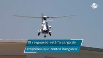 AICM se deslinda de robo de helicóptero