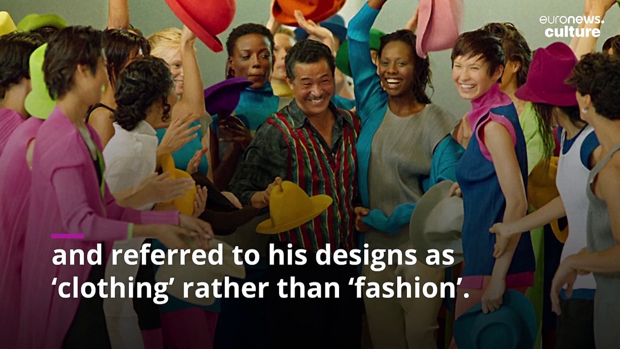 World-renowned Japanese fashion designer Issey Miyake dies at 84