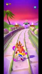 Nitro Fake Coco Battle Run Gameplay On Lost City - Crash Bandicoot: On The Run!