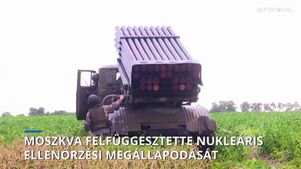 Moszkva felfüggesztette az USA-val közös nukleáris ellenőrzési megállapodását