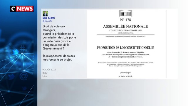 Une proposition de loi pour accorder le droit de vote aux municipales à tous les étrangers