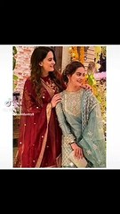 Aiman and Minal khan wedding in iqra Aziz pics tik tok video
