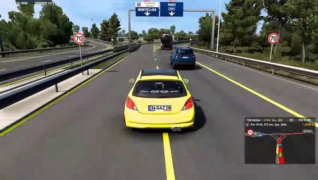 Euro Truck Simulator 2 (ets2) / PEUGEOT 207 RC mod 1.43 #ets2 #gaming #games #game