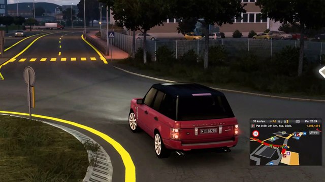 Euro Truck Simulator 2 (ets2) / Range Rover Supercharged V8 2008 mod 1.43 #ets2 #gaming #games #game