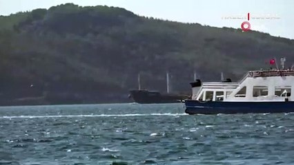 Ukrayna'dan yola çıkan Navi-Star isimli gemi Çanakkale Boğazı'ndan geçti