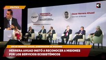 Herrera Ahuad instó a reconocer a Misiones por los servicios ecosistémicos
