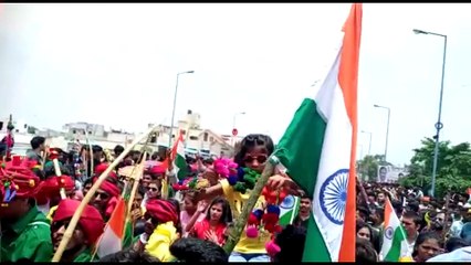 indore: एक लाख से ज्यादा जुटे आदिवासी, जमकर मनाया जश्न