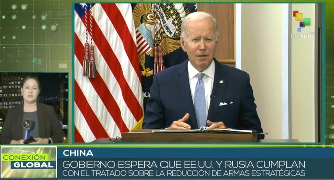 China llama a Rusia y EE.UU. al cumplimiento del tratado sobre reducción de armas nucleares