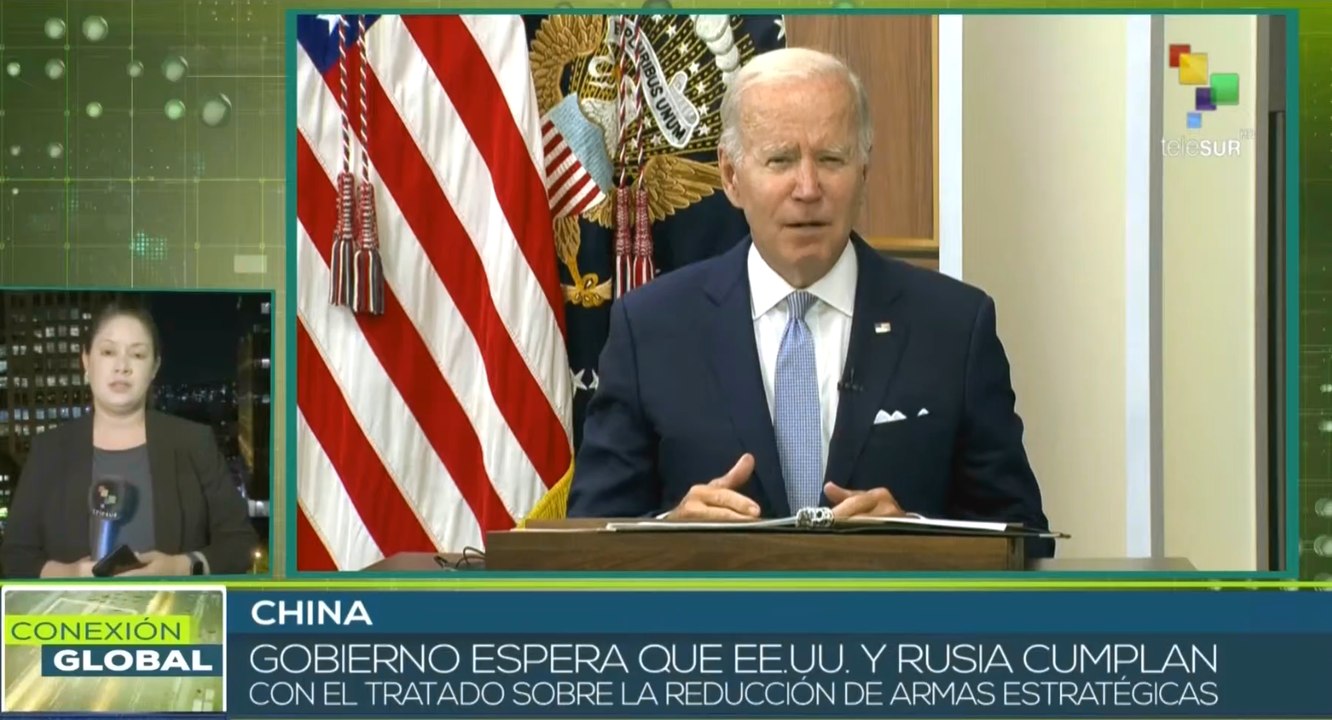China llama a Rusia y EE.UU. al cumplimiento del tratado sobre reducción de armas nucleares