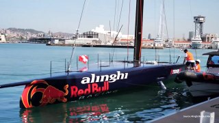 Alinghi Red Bull Racing Boat Zero Launch