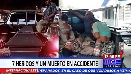 Fallece una de las siete personas heridas en accidente en Santa Bárbara