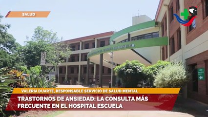 Trastornos de ansiedad la consulta más frecuente en el Hospital Escuela