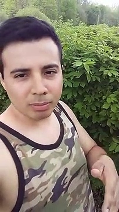 Pabloo Tries To Trim His Neighbors Bush
