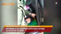 Detienen a un automovilista que llevaba 10 kilos de cocaína