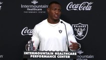 Las Vegas Raiders Zamir White Talks Training Camp Progression