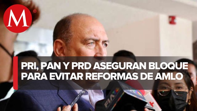 En próximo periodo de sesiones, Va por México mantendrá moratoria constitucional: Moreira
