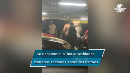 Mujer detona arma de fuego en estacionamiento de Town Square Metepec
