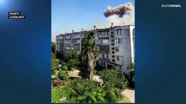 Взрыв на военном аэродроме Саки, есть погибший