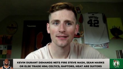 Kevin Durant Demands Nets Fire Steve Nash and Sean Marks