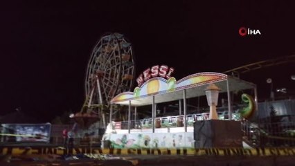 Son dakika haberleri... Giresun'da lunaparkta raylı oyuncak devrildi: 1'i ağır 4 yaralı