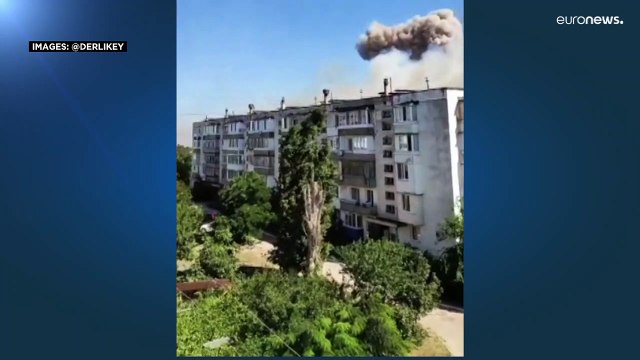 Plusieurs grosses explosions observées en Crimée, dans une base militaire russe