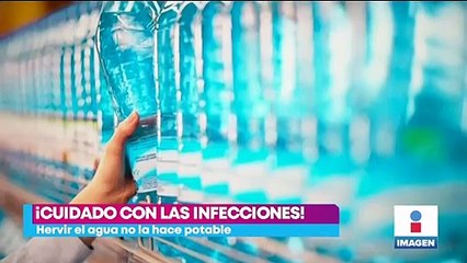 Hervir el agua no la hace potable, advierte expertos