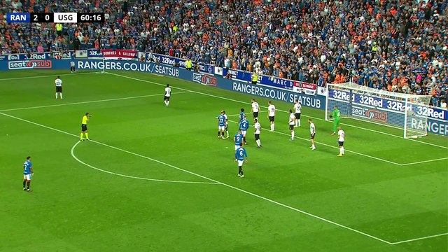 (0) Rangers fc vs (2) Royale Union Saint-Gilloise Champions League Round 3 qualifier 2 Leg 2nd Half
