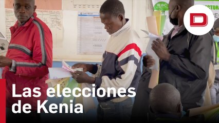 Locura, esperanza y cierto miedo en las elecciones de Kenia