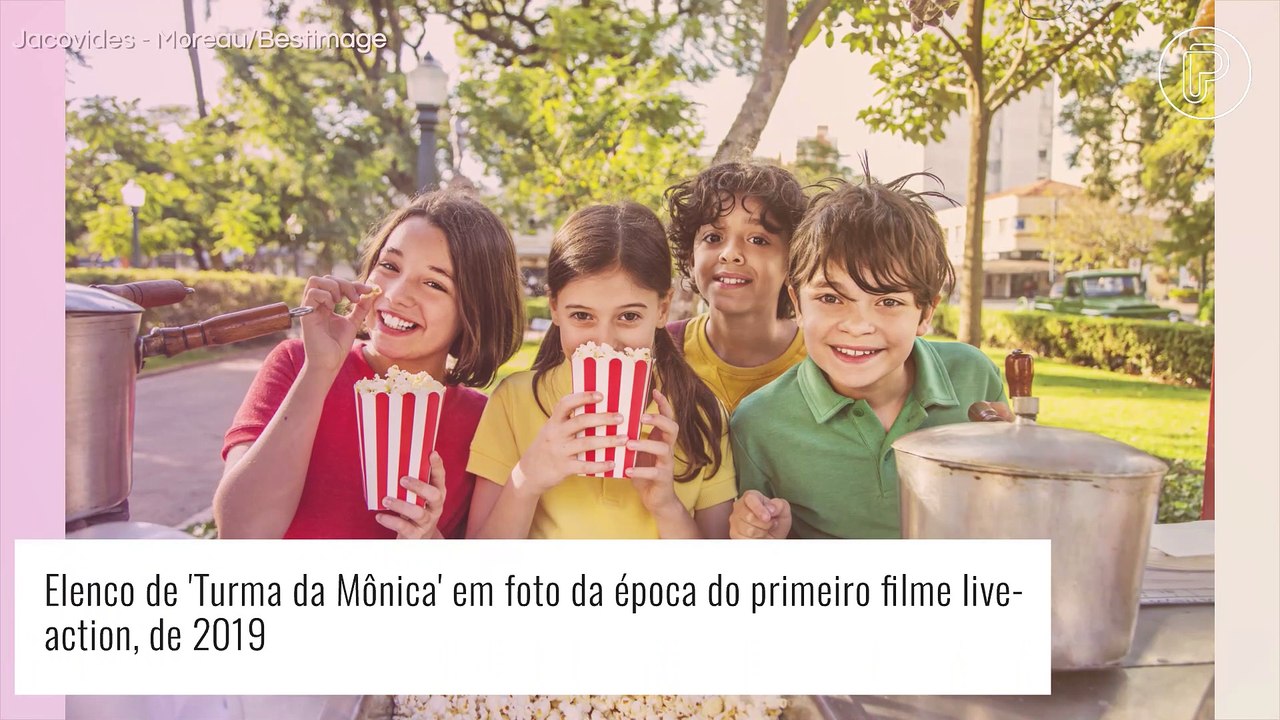 'Turma da Mônica - A Série': os atores cresceram e a mudança do 'antes e depois' vai te surpreender. Fotos!