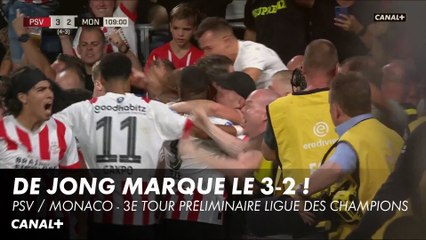 De Jong qualifie Eindhoven en barrages ! - PSV / Monaco - 3e tour préliminaire Ligue des Champions