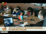 Comisión Especial AN registra 4 mil 918 migrantes venezolanos asesinados en territorio extranjero
