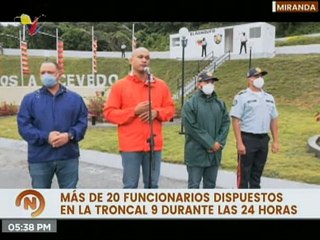 Inauguran punto de control y prevención en la troncal 9 de Caucagua, estado Miranda