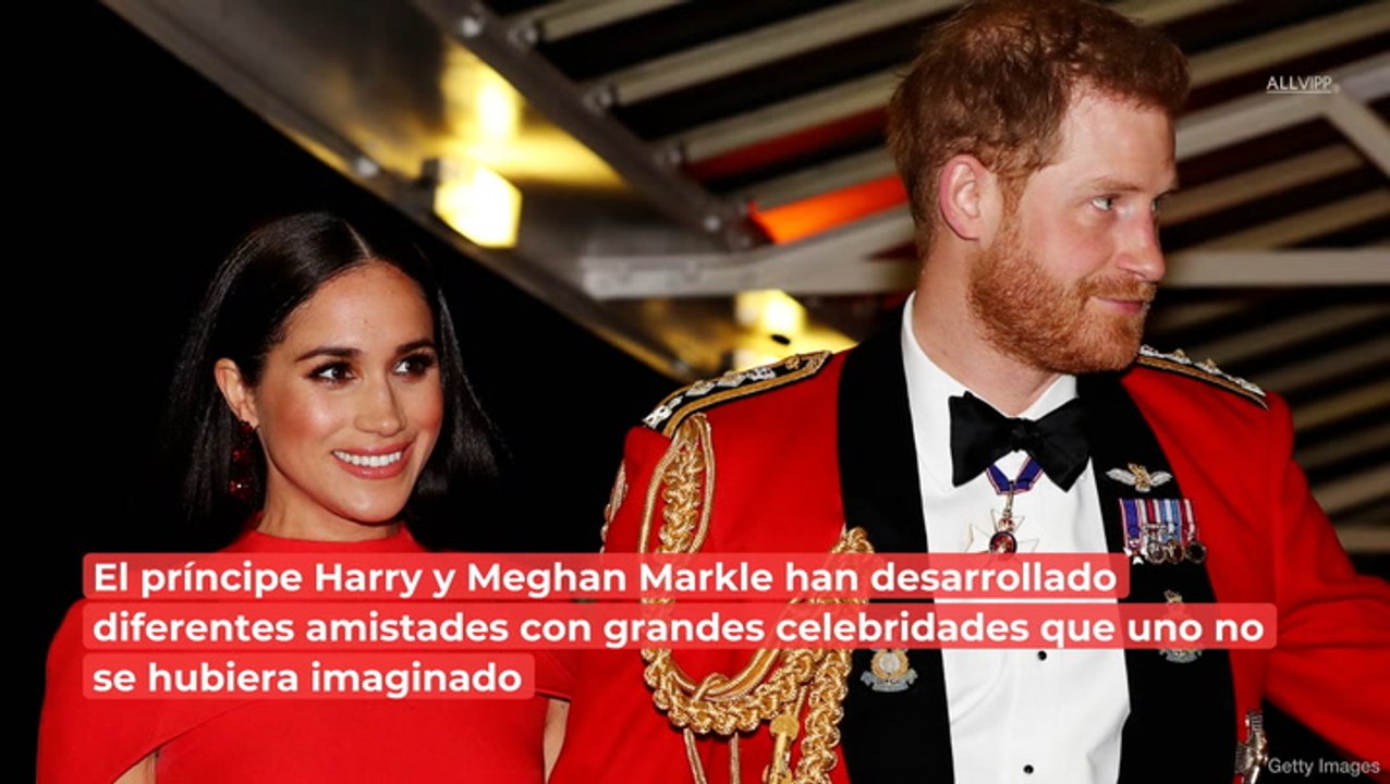 Estos famosos son amigos de Harry y Meghan