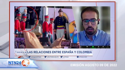En Ángulo con Ruth del Salto debatimos sobre las relaciones: Colombia- España, Petro-Sánchez, el Rey Felipe VI - espada de Bolívar.
