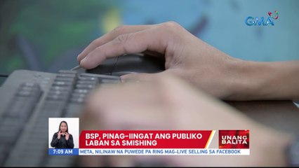 BSP, pinag-iingat ang publiko laban sa smishing | UB