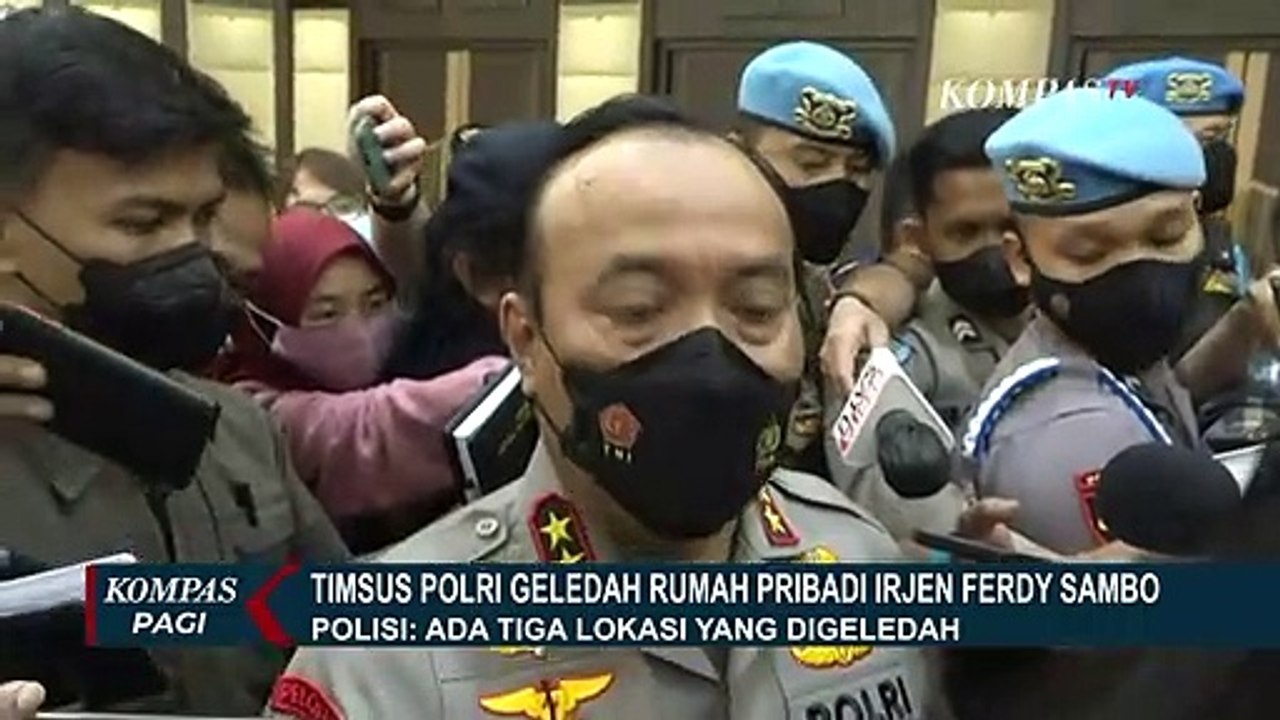 Geledah 3 Lokasi, Timsus Polri Sita 6 Barang Bukti Berupa Pakaian & Sepatu Milik Irjen Ferdy Sambo!