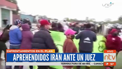 Aprehendidos en conflictos irán ante el juez