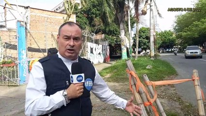 (DESDE LAS CALLES) ¡Hay un nuevo cráter en Medellín! Está en la Avenida 80 con 32 D