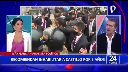 Analista García sobre Castillo: ”No hay capacidad para hacer política de una manera eficaz”