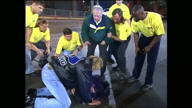 Scott Steiner throws Kimberly from a Moving Vehicle: WCW Monday Nitro, February 8, 1999