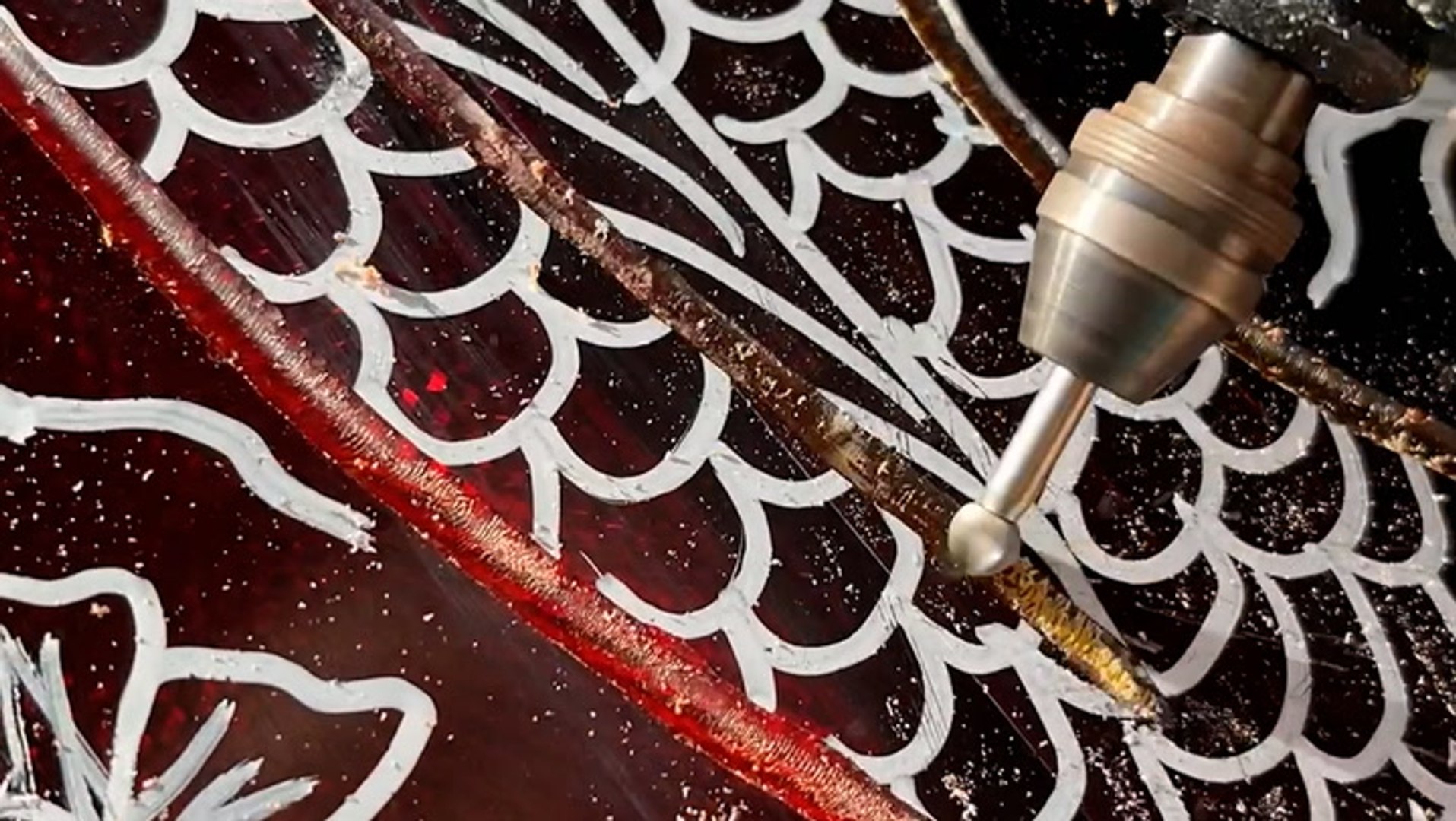 Customized taillights with intricate engravings