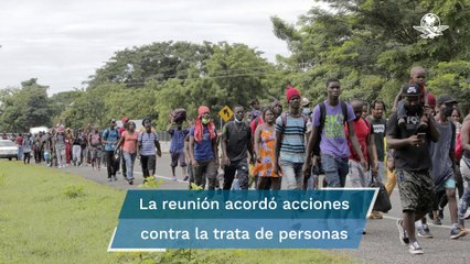AMLO y gobernadores acuerdan acciones para la protección a migrantes